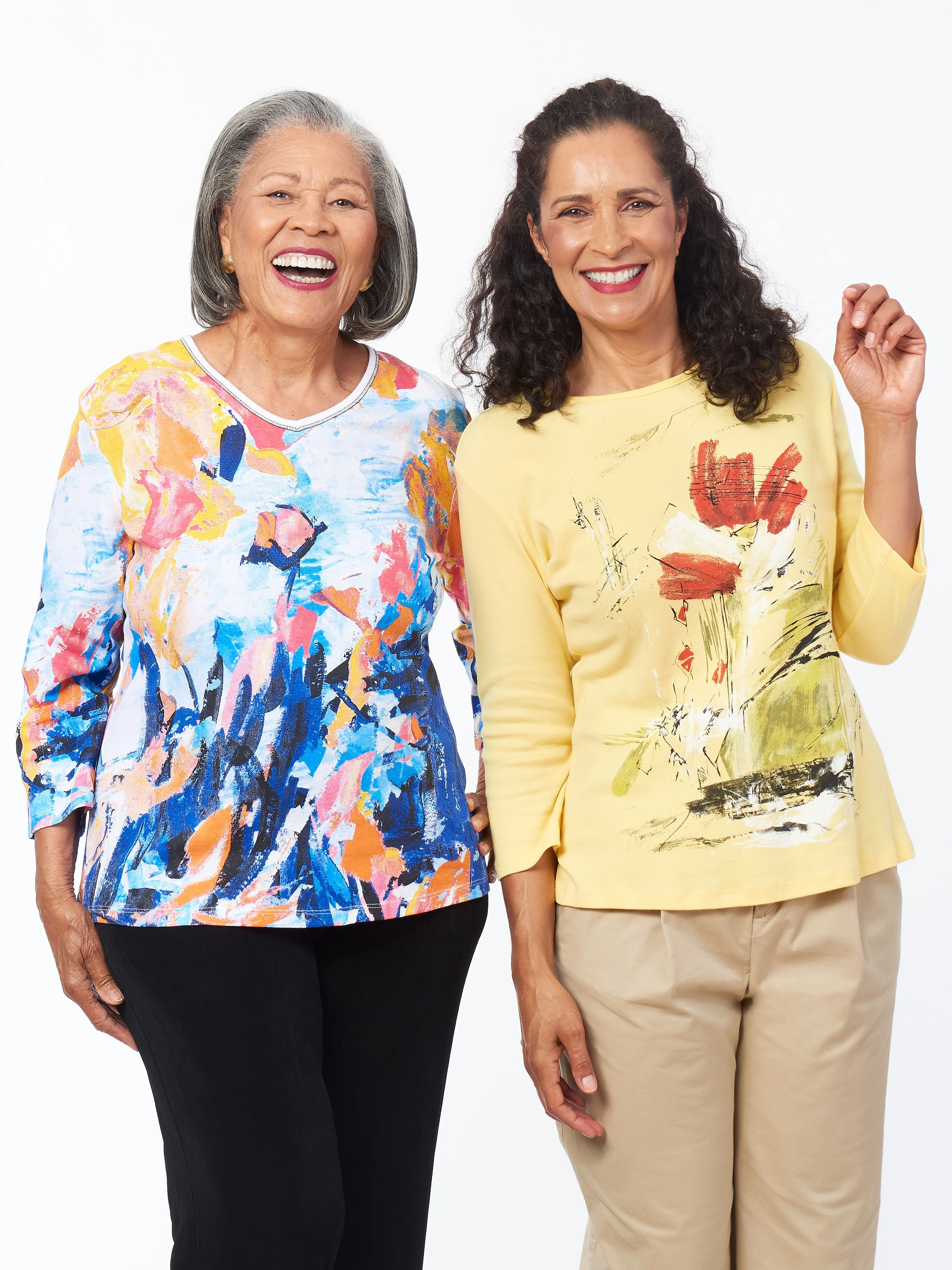 Adaptive 3/4 Sleeve Top