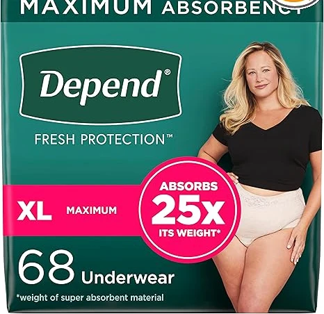 Women's Depend (Size XL)