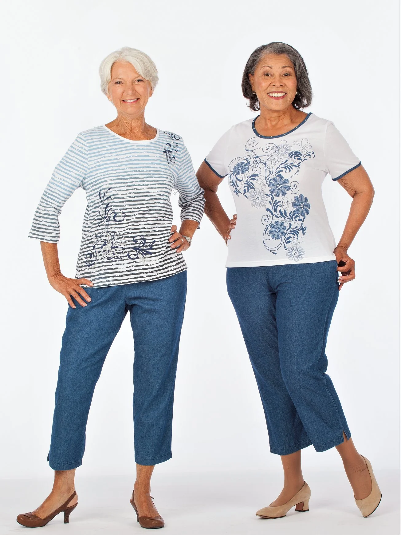 Denim Capri Outfit - Image 2