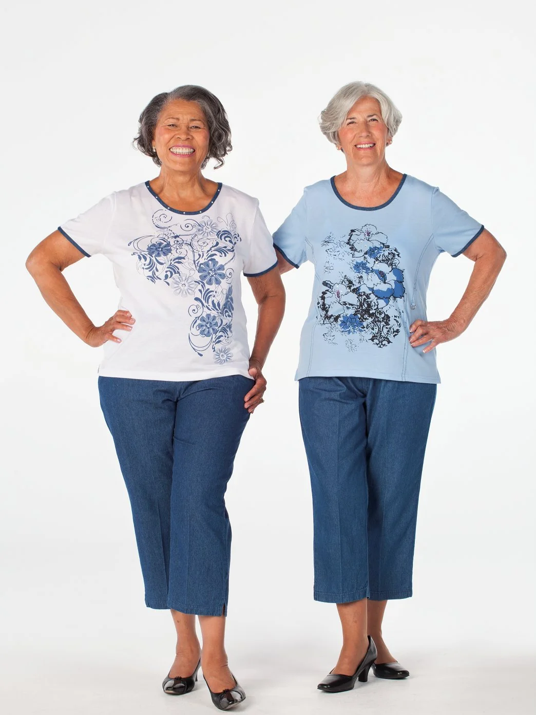 Denim Capri Outfit - Image 3