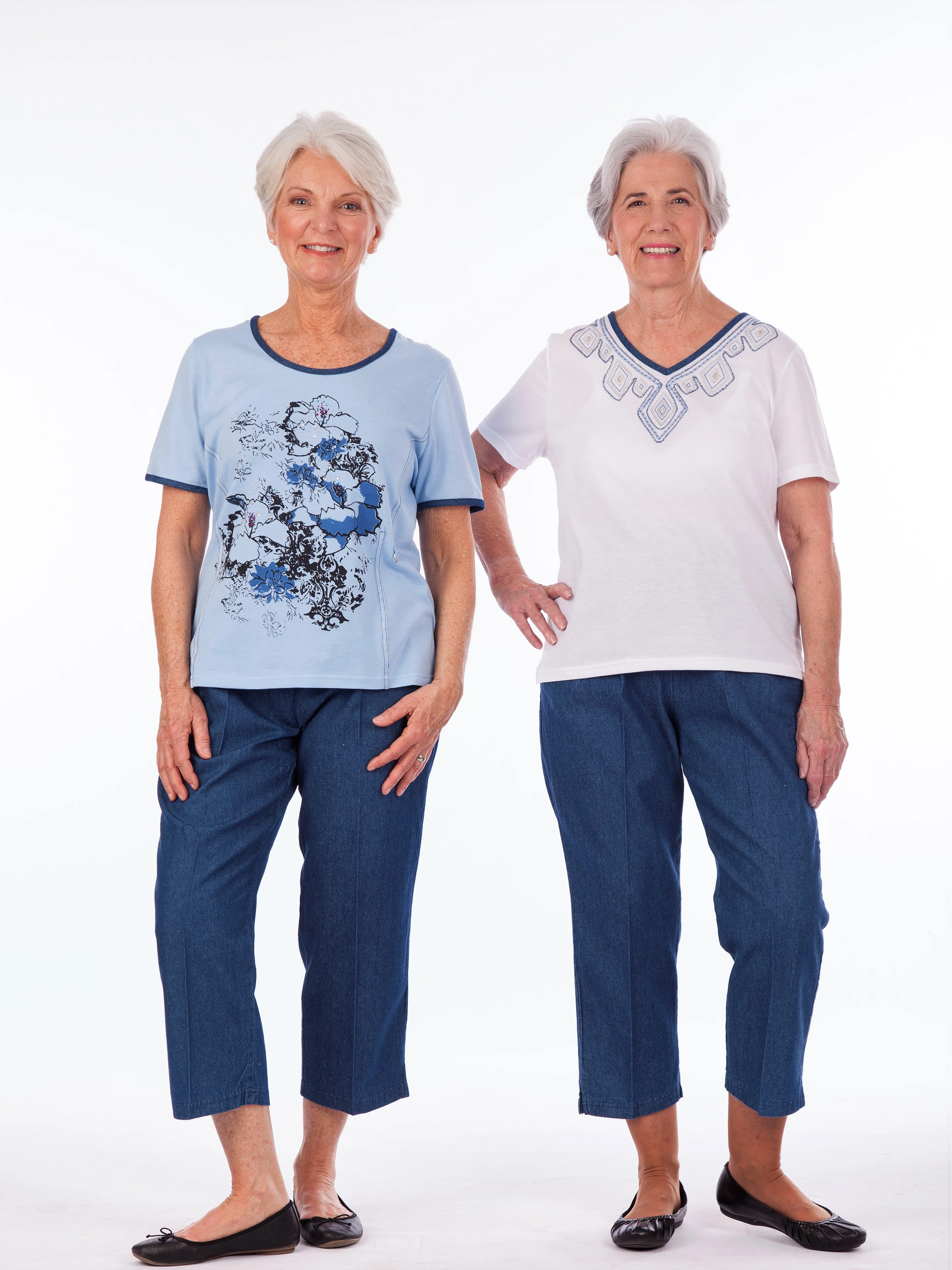 Denim Capri Outfit - Image 5