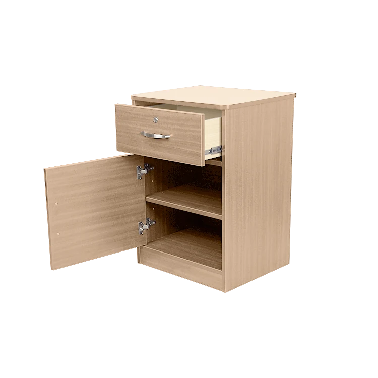 Glenshaw 1-Door 1-Drawer Nightstand - Image 4