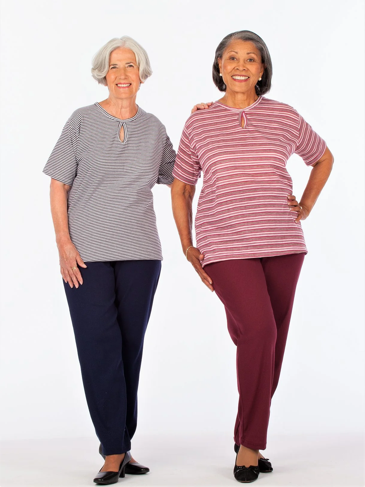 Keyhole Outfit- Striped - Image 2