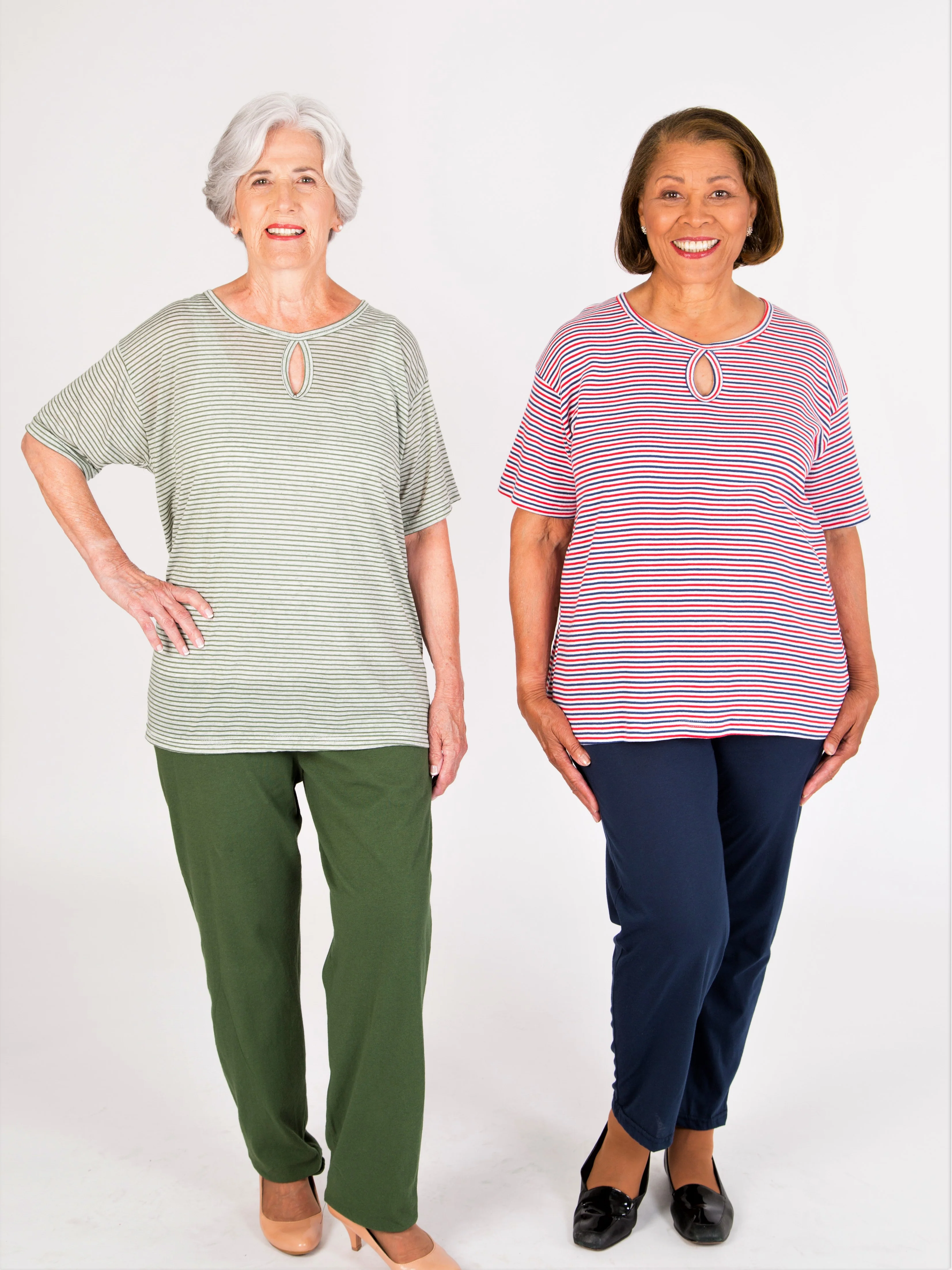 Keyhole Outfit- Striped - Image 3