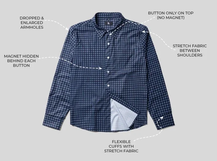 Magnetic Button-Down Shirt - Image 3
