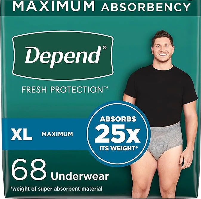 Men's Depend (Size XL)