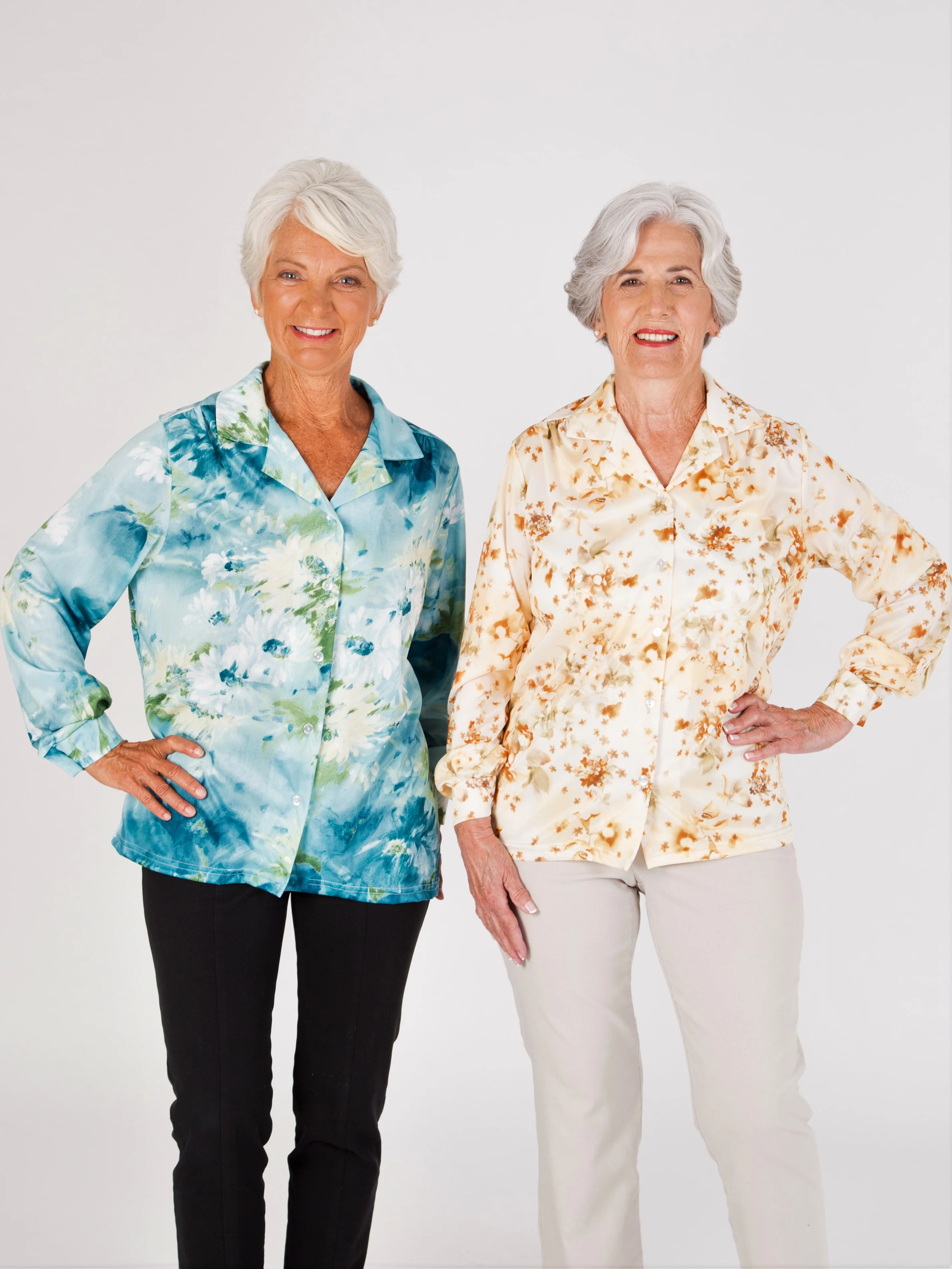 Polyester Blouse- Long Sleeve - Image 3