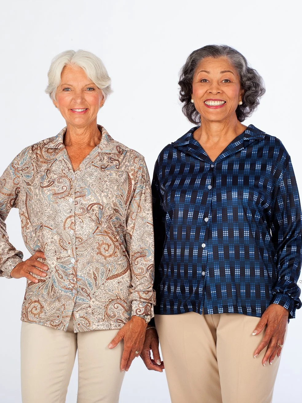 Polyester Blouse- Long Sleeve - Image 4