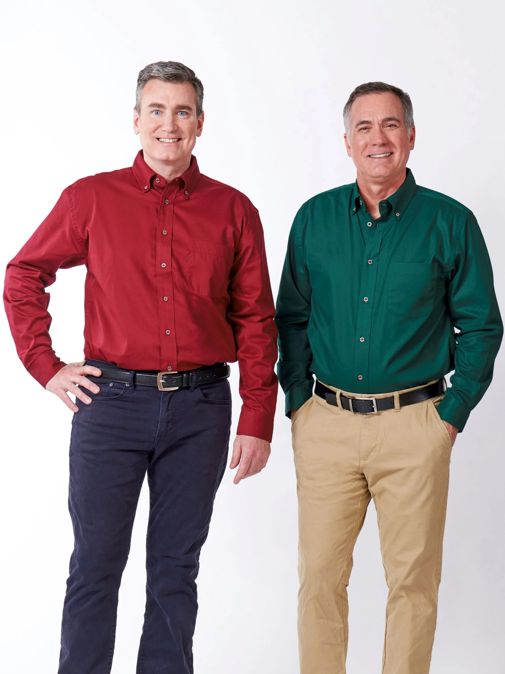 Stain Resistant Poplin Shirt- Long Sleeve