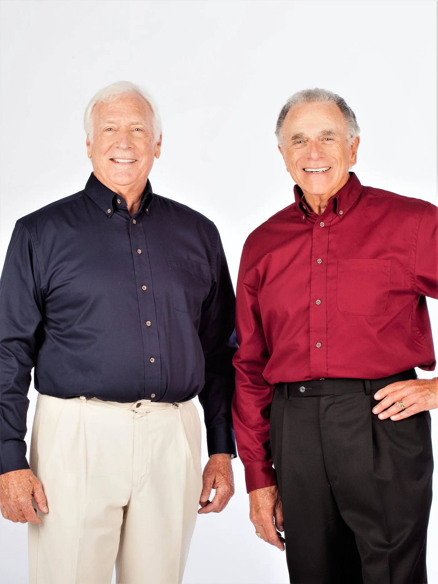 Stain Resistant Poplin Shirt- Long Sleeve - Image 3