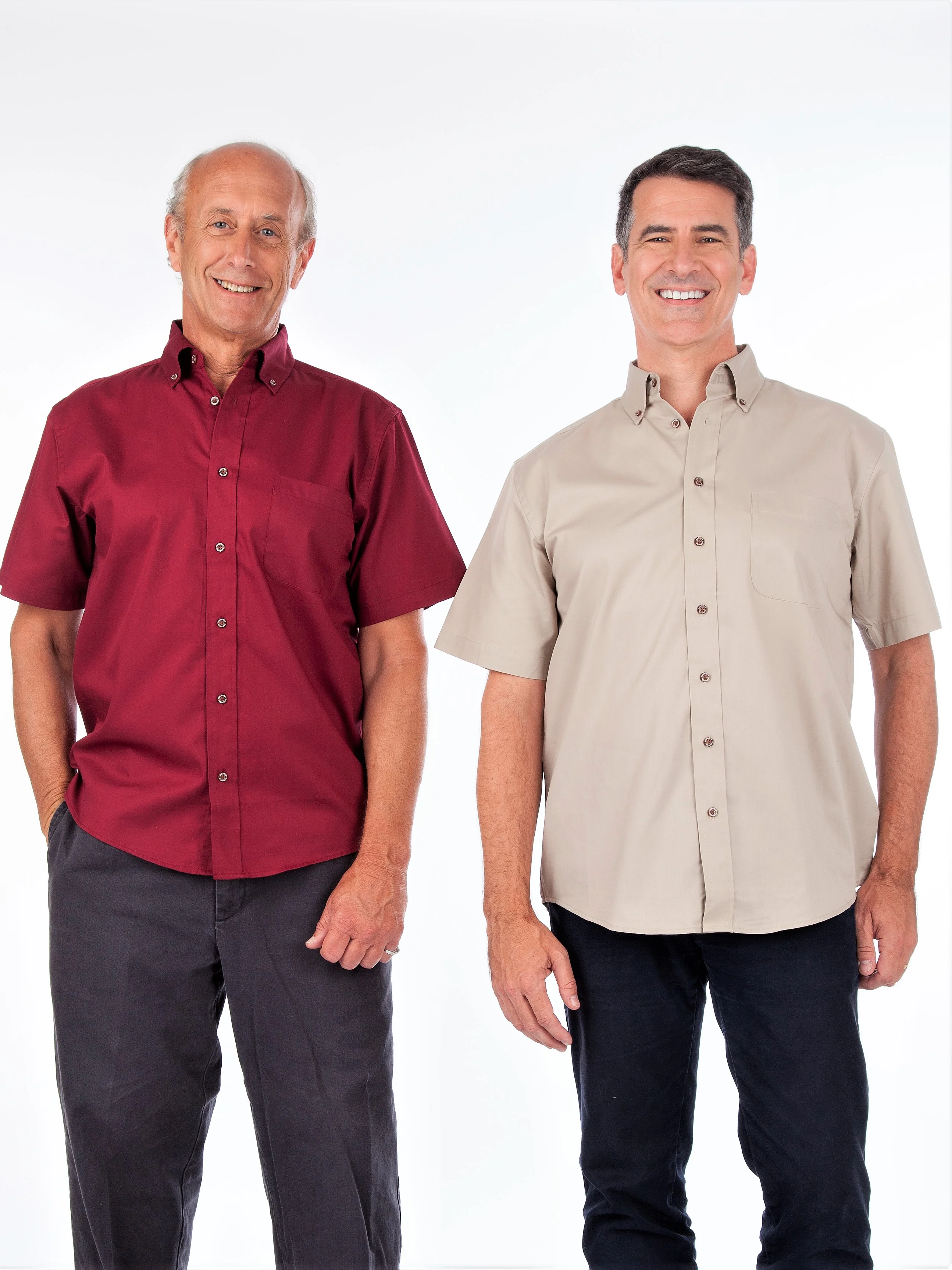 Stain Resistant Twill Shirt- Short Sleeve - Image 3